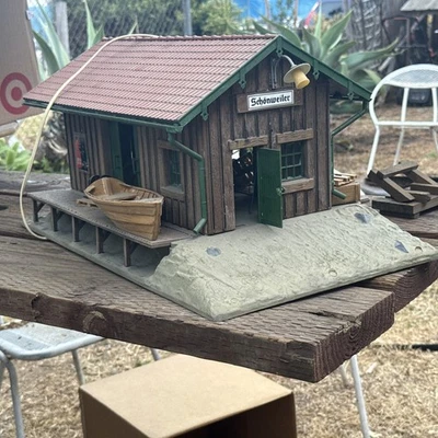 Pola LGB G Station Schönweiler TRAIN Warehouse Loading Dock 1988 Vintage ￼ - Image 1 of 4