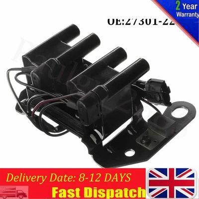 Ignition Coil Pack 27301-22040 For Hyundai Accent 1994-1999 Excel 1994-1999 1.5L - Image 1 of 4