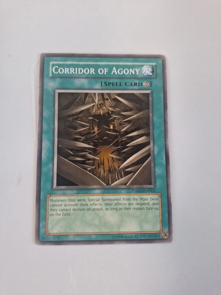Yugioh Corridor of Agony,SPANISH  TSHD-EN062 Common Unlimited ,LP - Image 1 of 1