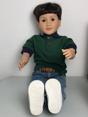 Vintage Boy MY TWINN DOLL Brown Hair Brown Eyes 23" 1997 EUC - Image 1 of 4