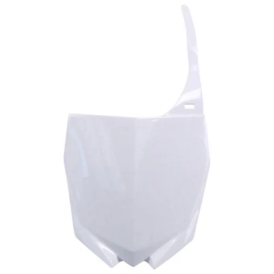 UFO Front Number Plate White For Yamaha YZ450F 2010-2017 - Image 1 of 2