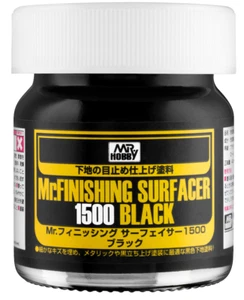 Mr.Hobby SF288 Mr.Finishing Surfacer 1500 Black 40ml  (€172,50 pro L) - Bild 1 von 1