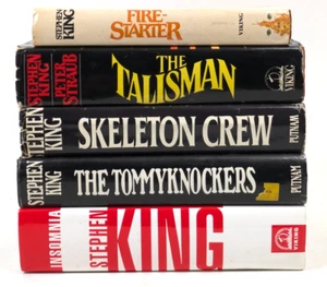 Stephen King Lot of 5 Hardcover Books ~ Some 1st First Editions 1980s HCDJ - Picture 1 of 7