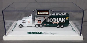 MATCHBOX 1/80 DIECAST KODIAK RACING TRANSPORTER TRAILER RICKY CRAVEN #1634/6000 - Picture 1 of 7