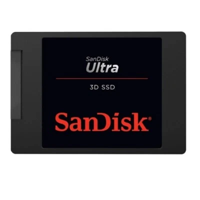New SANDISK SSD Ultra 3D 250GB 500GB 1TB SATA III Internal 2.5 Solid State Drive - Image 1 of 4