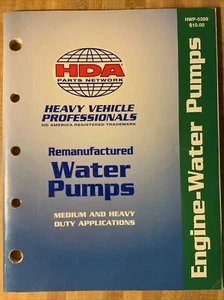 HDA Parts Network Remanufactured Engine-Water Pumps Medium And Heavy Duty 1999 - Picture 1 of 9
