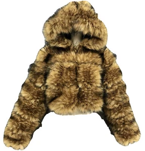 Fur Bomber Jacket - Picture 1 of 3
