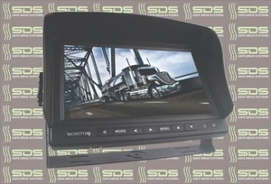 9" 3AV Dash Mount Monitor 1080P- Auto Dimming, Menu Lock, U Bracket - Picture 1 of 1