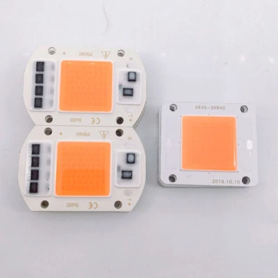 50W Full Spectrum LED COB chip DC12V 32V, Integrated Smart IC Driver 220V 110V
