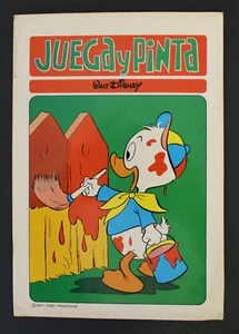 1973 PLAY & COLOR Book Original Spanish Vintage 30.5 x 21.5cm 12 x 8.5" Oversize - Picture 1 of 11