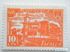 Sello local Tafalla, Beneficencia. Cat. Galvez nºB854**. ORD: 2283 - Imagen 1 de 1