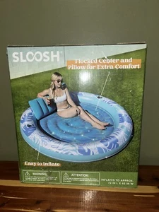 Swimming Pool Inflatable Tub Lounge Chair Water Raft Pool Floats for Adults - Picture 1 of 4