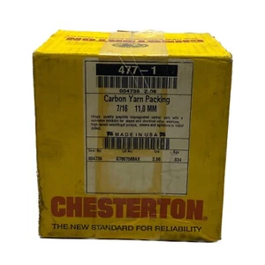 NEW OLD STOCK Chesterton 7/16” 11mm Carbon Yarn Packing 477-1 004736 - Picture 1 of 5