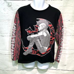 Eternal Artwear Men's Punk Rock a True Piece of Art Long Sleeve Shirt Large - Picture 1 of 11