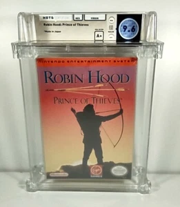 Robin Hood Prince of Thieves New Nintendo NES Factory Sealed WATA Grade 9.6 A+ - Picture 1 of 4