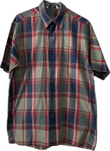 VINTAGE ST MICHAEL 1980S COUNTRY SHIRT RETRO 1987 M&S ROCKABILLY MOD RARE - Picture 1 of 5