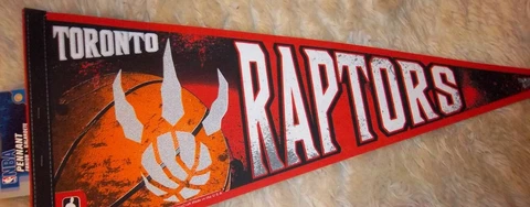 Toronto Raptors NBA Full Size 12x30 Felt Pennant - version #1 Cover