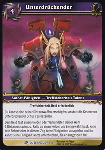 World of Warcraft TCG Outland 35 Unterdrückender Rare NM - Bild 1 von 1