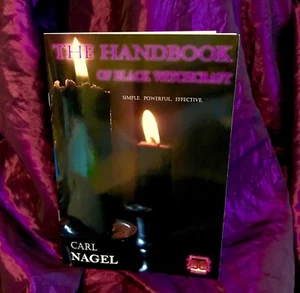 HANDBOOK OF BLACK WITCHCRAFT Carl Nagel Finbarr Grimoire Magic Spells Occult - Picture 1 of 1