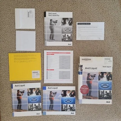 Avid Liquid Version 7 Studio Upgrade Version Editing Software *Read Description* - Image 1 of 4