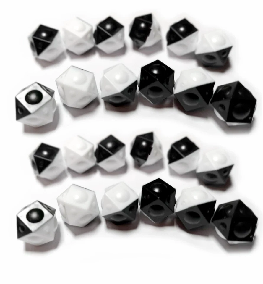 TIPP-KICK Bälle 24 x Ersatz Fussbälle Ball 24 Stück Ersatzbälle Tip Kick