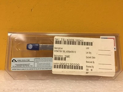 Astro Tool ATR2112 16 Gauge, Extraction Tweezer, Removal Tool. For MIL-C. New! - Image 1 of 2