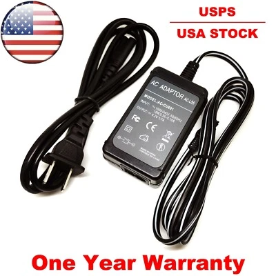 Adaptador de corriente alterna para Sony DSC-H50 DSC-H7 DSC-H9 DSC-H10 DSC-HX5V/B DSC-L1 DSC-M2 Foto 1 de 4