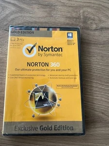 NEW Retro Norton 360 V6 Exclusive Gold edition 2013 - Picture 1 of 3