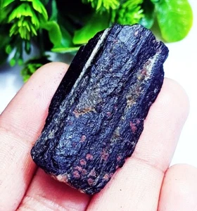 Natural Tourmaline Bi - Color Rough Certified 80.05 Ct Loose Gemstone For sale - Picture 1 of 8
