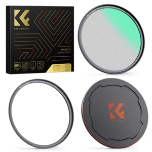 K&F NANO-X 55mm Magnetic 1/4 Black Special Effects Mist Filter Multi Coated - Picture 1 of 10