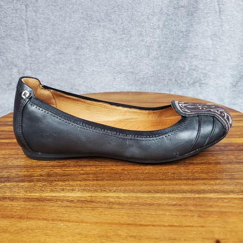 Ballerine Clarks Indigo donna 6 M nere in pelle scarpe comode slip on