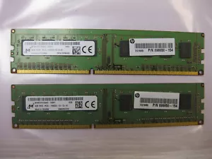 Kit of 8GB (2x4GB) Micron MT8KTF51264AZ-1G9P1 PC3L-14900 1866MHz RIDIMM RAM DDR4 - Picture 1 of 10