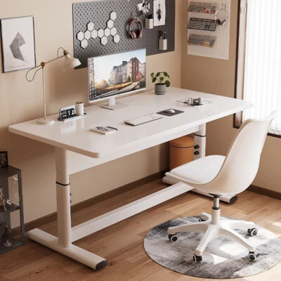 Height Adjustable Desk Standing Work Computer Home Office Table Workstation - Image 1 of 4