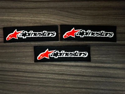 3 pcs ALPINESTAR MotoGP Patch Iron on Embroidered or Sew on Shirt Jacket#001 - Image 1 of 4