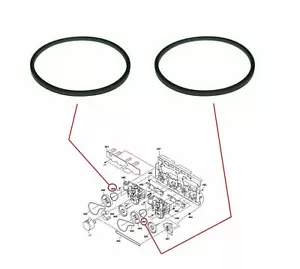 2x Motor Tape Mechanism Deck Square Rubber Belt FR2 For Sony Cassette Player - Picture 1 of 1