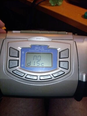 Audiovox portátil disco compacto CD toca-fitas cassete rádio AM FM modelo CD1793 - Imagem 1 de 4