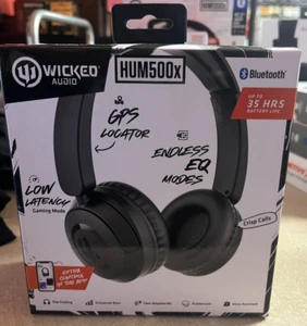 Wicked Audio HUM500X Wireless Headphones - Picture 1 of 5