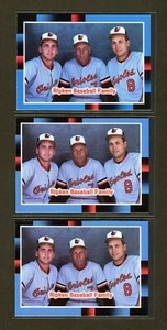 Lote de tarjetas THREE (3) 1988 Donruss - #625 Cal Ripken Jr. [Ripken Baseball Family] - Imagen 1 de 2