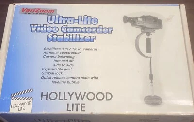 VariZoom VZ-Ultralite Video Camcorder Stabilizer Hollywood Lite Handheld  - Image 1 of 4