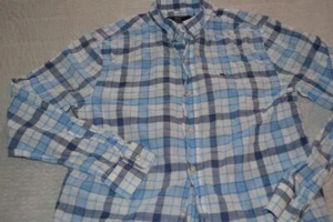 35324 Vineyard Vines Camisa de Vestir Azul a Cuadros Algodón Talla Grande Niños - Imagen 1 de 6