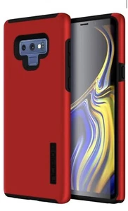 Case Incipio DualPro for Samsung Galaxy Note 9 - Iridescent Red/Black - Picture 1 of 5