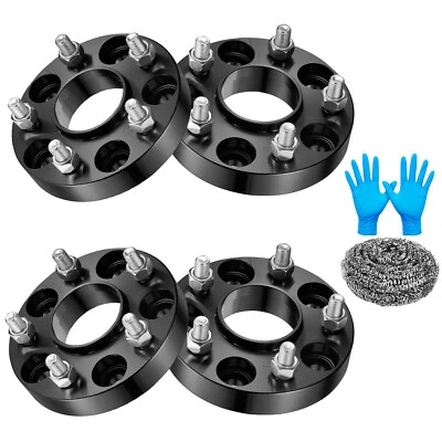 (4) 20mm HubCentric Wheel Spacers 5x4.5 For Nissan 370Z For Infiniti G37 Q50 Q60 Foto 1 de 4