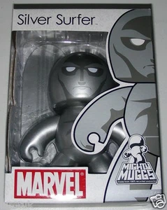 Hasbro Original Mighty Muggs Marvel SILVER SURFER WAVE 4 2007 New Sealed in Box - Picture 1 of 3