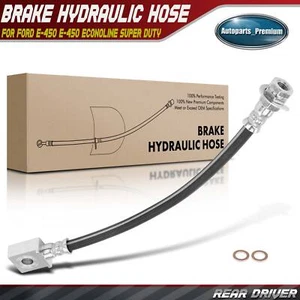 Rear Left Driver Brake Hydraulic Hose for Ford E-450 E-450 Econoline Super Duty - Picture 1 of 8