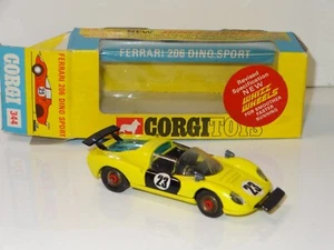 Corgi 344 FERRARI 206 DINO SPORT PUNTO ROSSO - Foto 1 di 9
