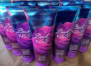 10 (TEN) DARK KISS 24hr Moisture Ultra Shea 8oz CREAM Bath and & Body Works - Picture 1 of 2