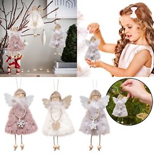 Angel Ornaments Christmas Angel Doll Hanging Decorations Christmas Tree Plush