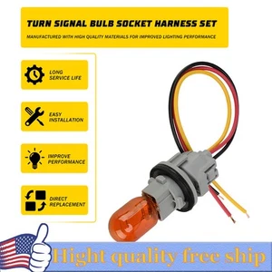 1x Fit For Hyundai Kia 92166-3K000 Front Turn Signal Lamp Light Bulb Socket - Picture 1 of 8