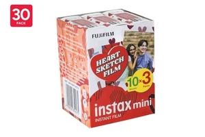 Fujifilm Instax Mini Heart Sketch Film (30 Pack), Film, Cameras & Drones - Picture 1 of 9