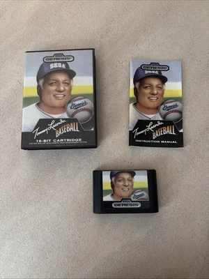 Tommy Lasorda Baseball Sega Genesis CIB Box Manual Cartridge Very Good - Image 1 of 4